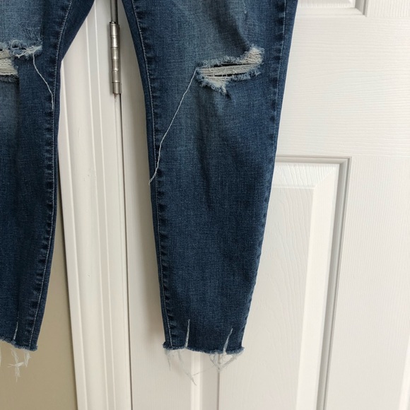 Pistola Denim Jeans EUC Distressed Raw Hem - Picture 9 of 9